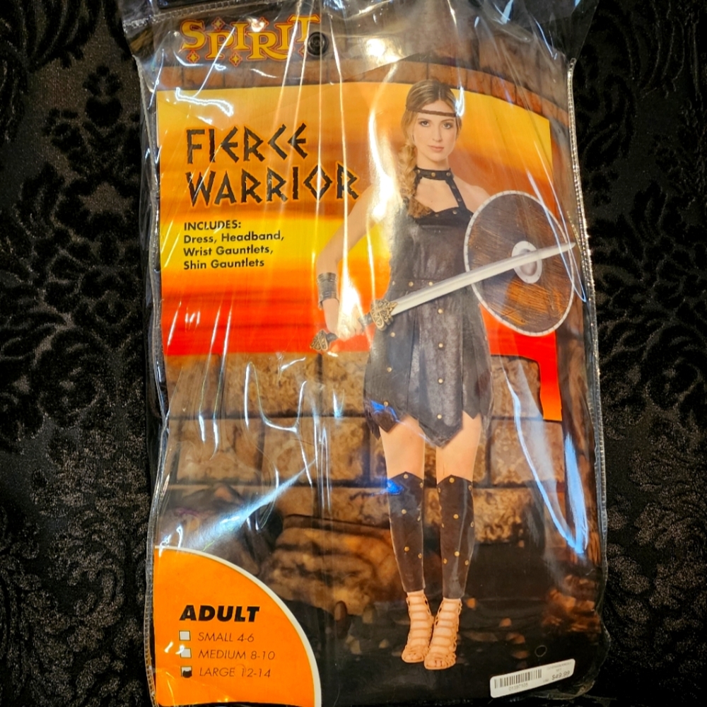 Fierce warrior halloween costume